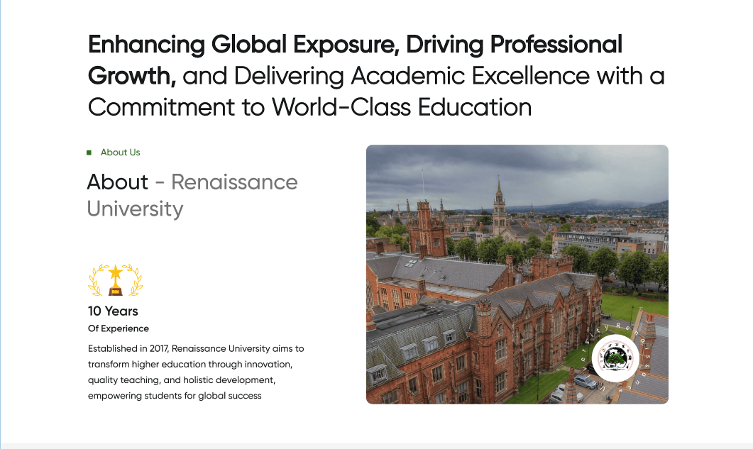 Renaissance University โ screenshot 2